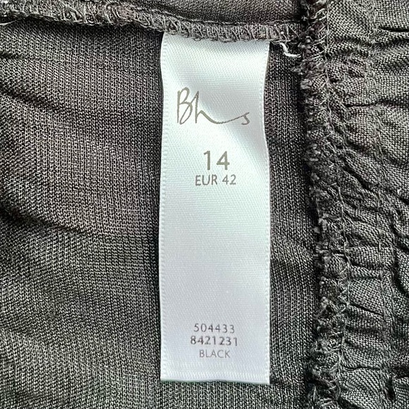 BHS black tiered skirt - Picture 9 of 10